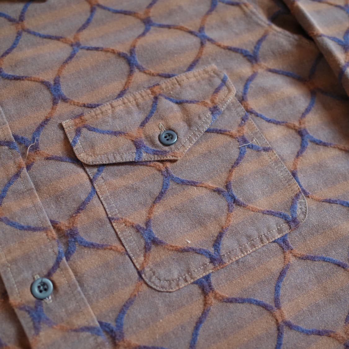 Scoopman vintage pattern cotton shirts 상품이미지5