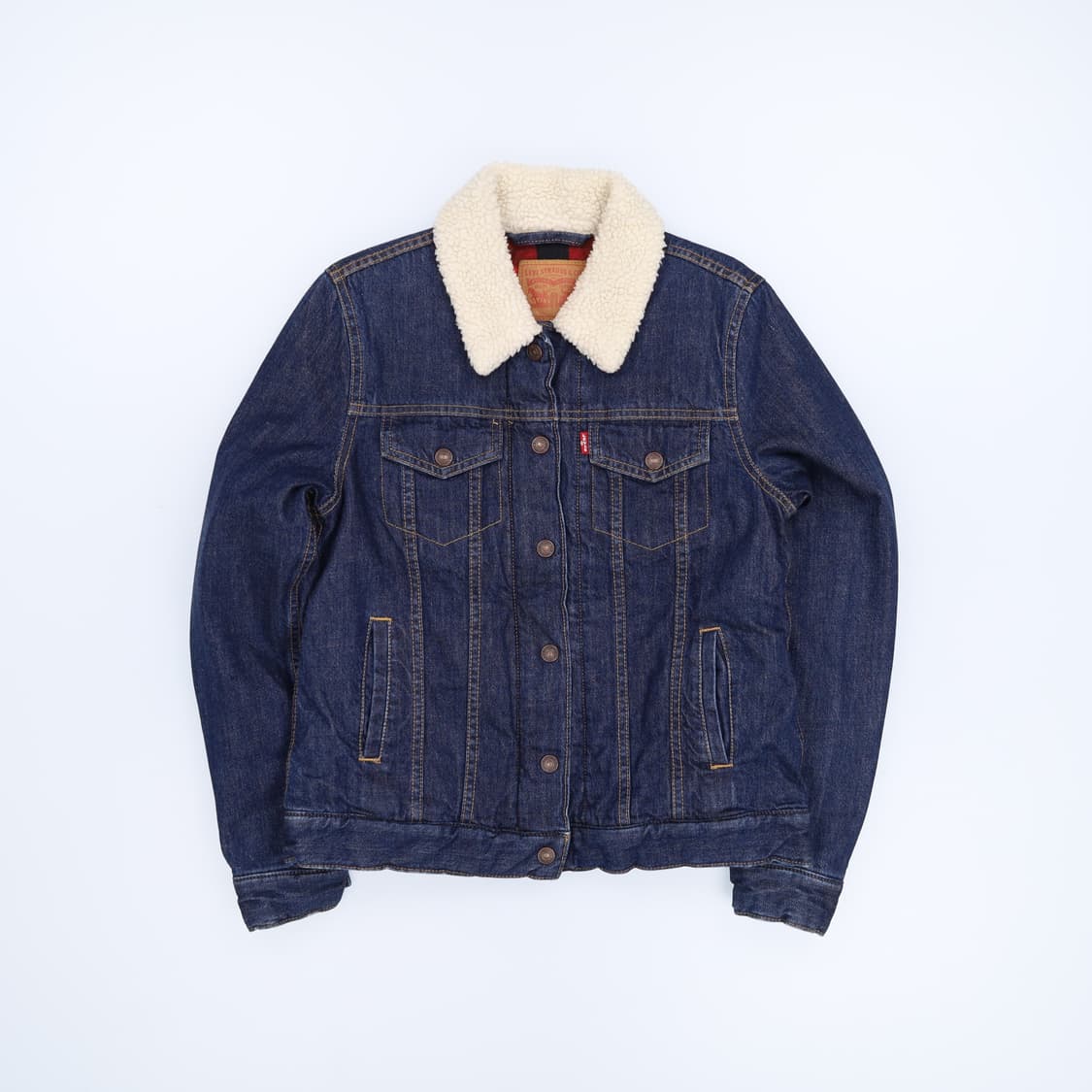 S 리바이스 구스다운 패딩 트러커 청 자켓 4214 상품이미지1