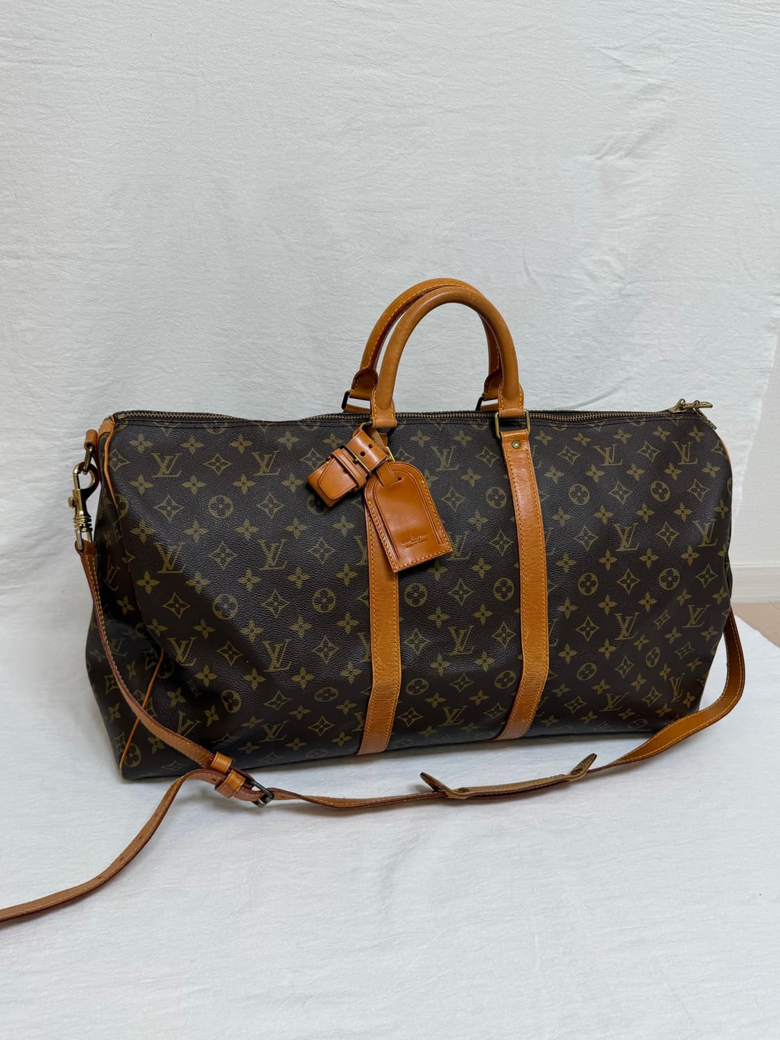 루이비통 키폴55 반둘리에 모노그램 여행 골프가방  보스턴백 상품이미지2