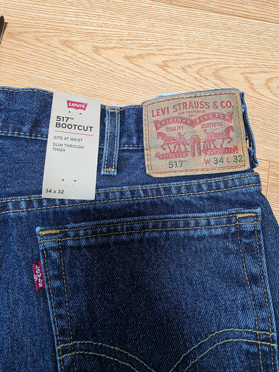 리바이스 517 캘리포니아 워싱 상품이미지3