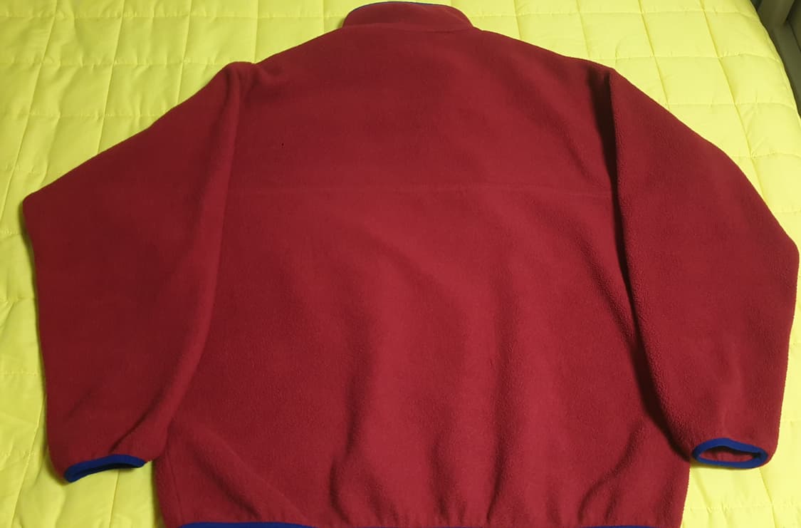 파타고니아 헤비웨이트 신칠라 풀오버 크림슨 레드 L 
 상품이미지3