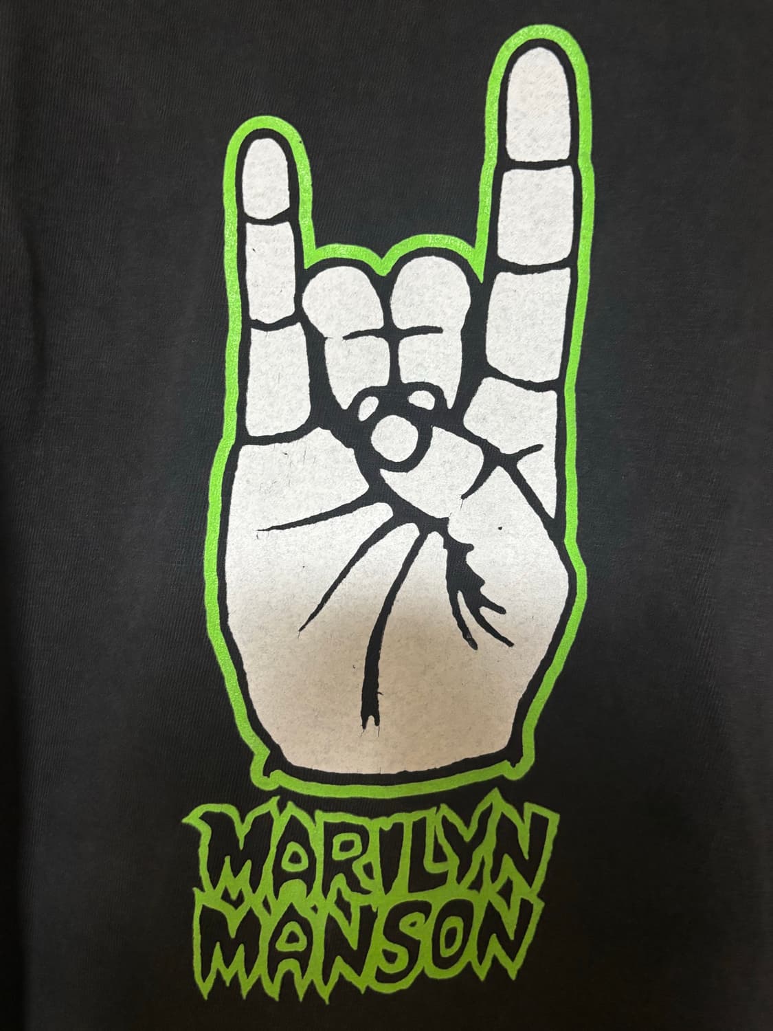 1995 마릴린 맨슨 OG 밴드티 상품이미지4