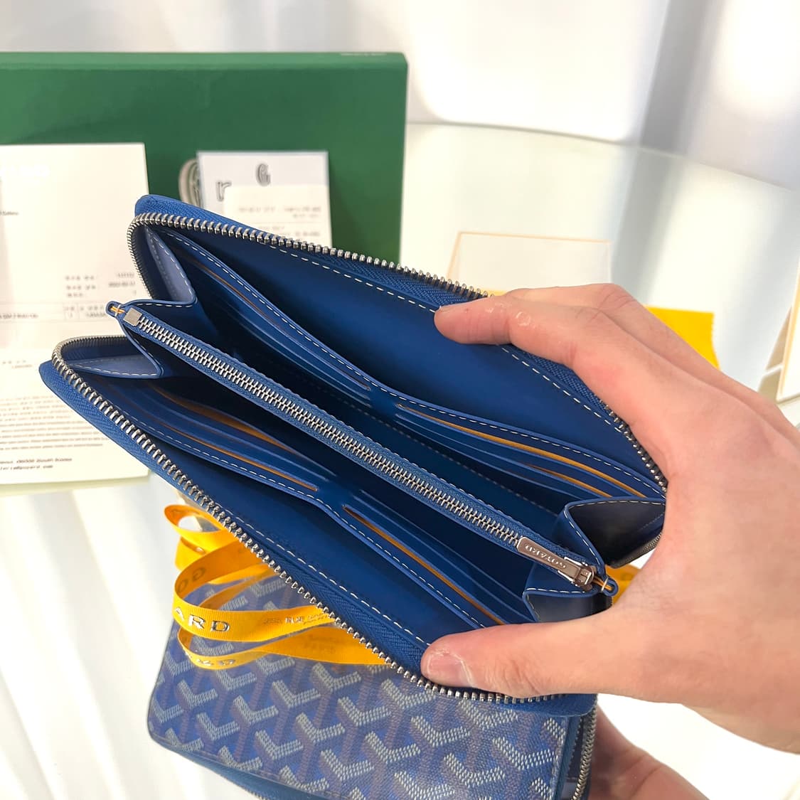 [정품][풀구성] 고야드 마티뇽 장지갑 상품이미지5