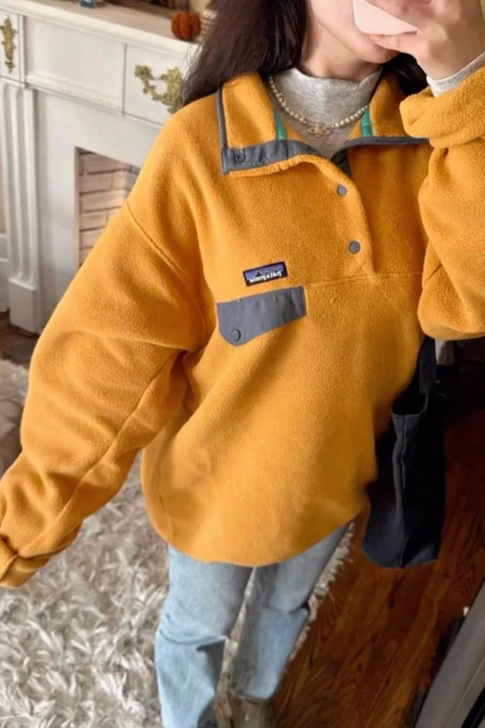 파타고니아 USA 신칠라 옐로우 S(사이즈) 컨디션 좋음 상품이미지5