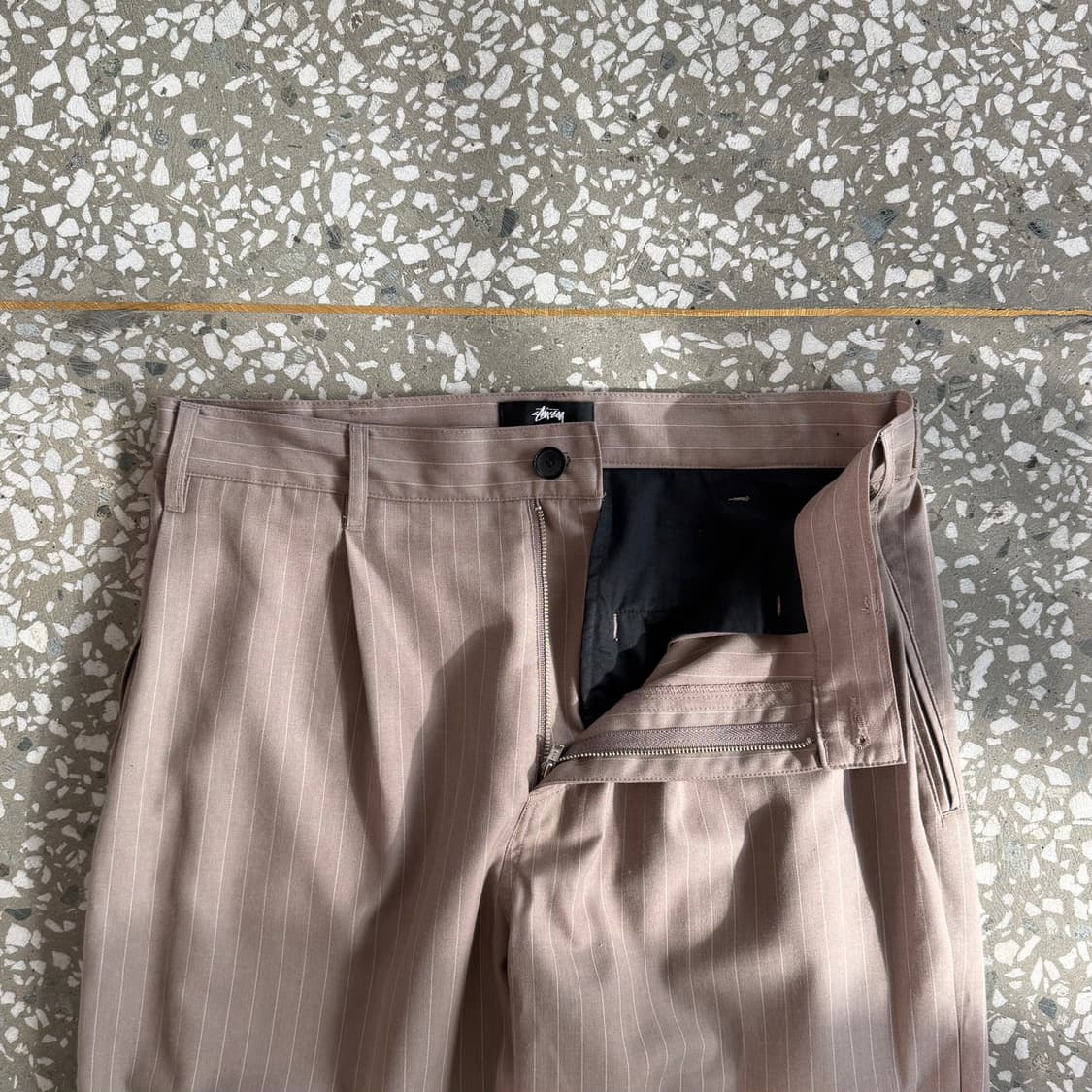 스투시 스트라이프 팬츠 상품이미지5