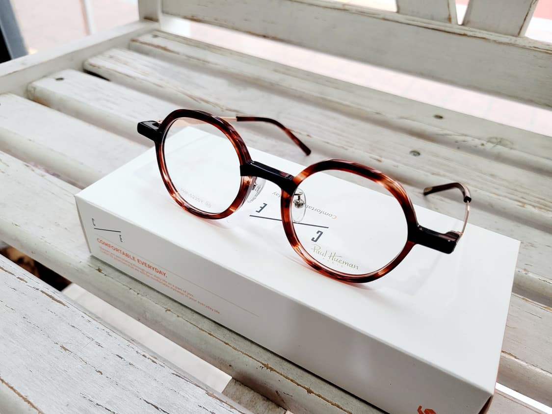 폴휴먼 안경 PHF-5225Y 호피육각원형 상품이미지1