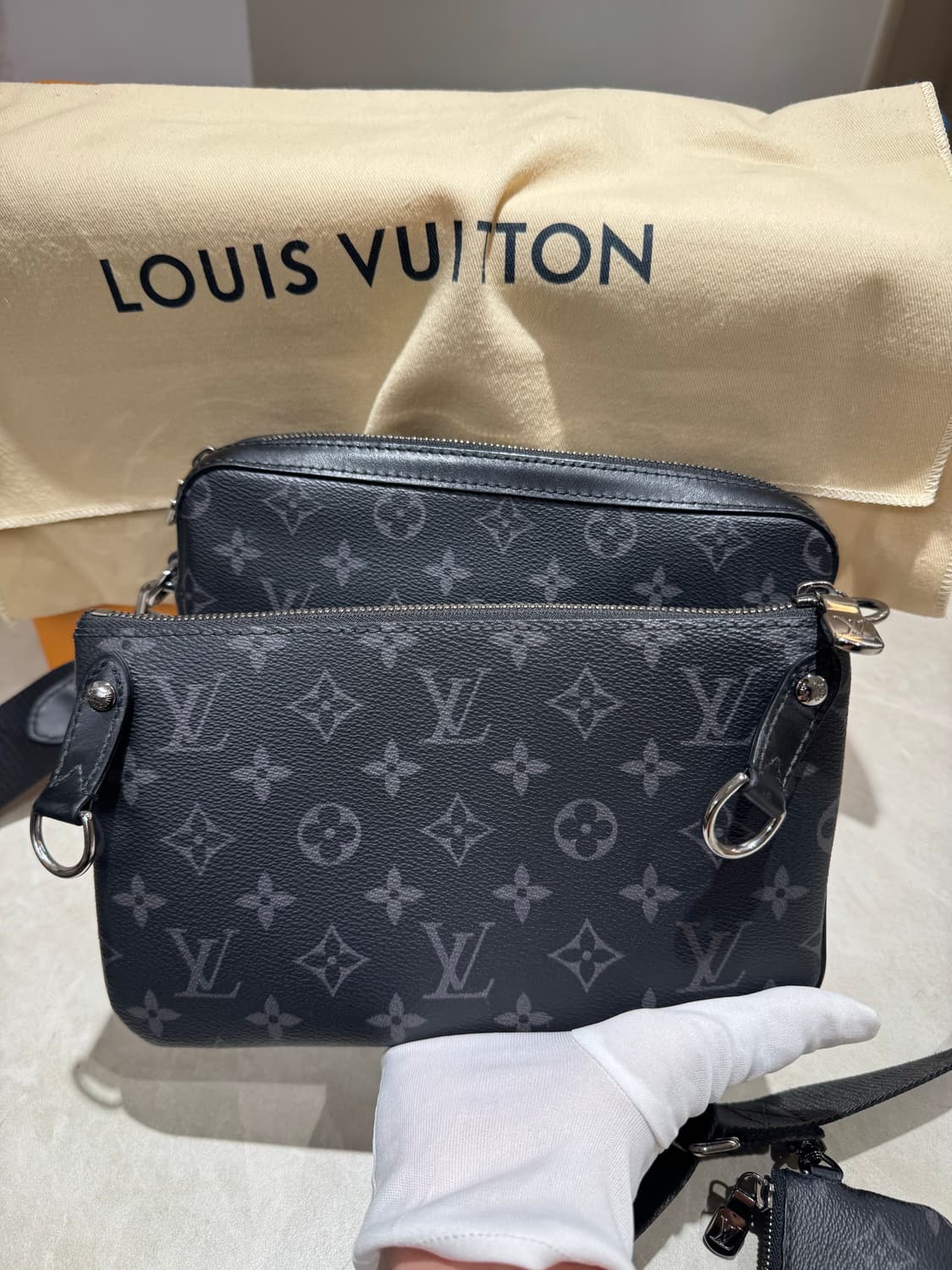 (정품) 루이비통 이클립스 트리오 메신저백 상품이미지6