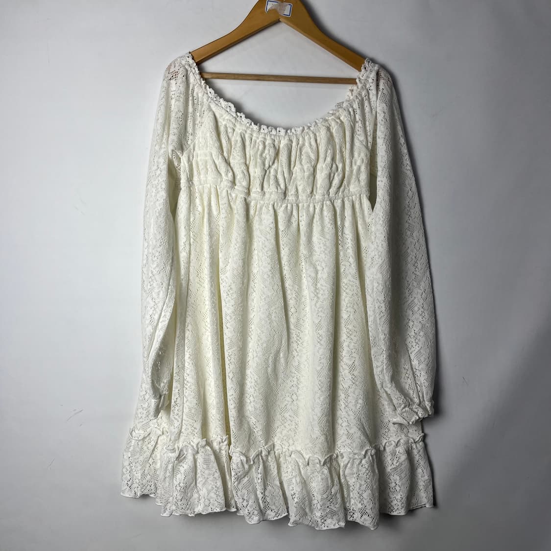 [LIZ LISA] 리즈리사 크로쉐 오프숄더 블라우스 상품이미지2