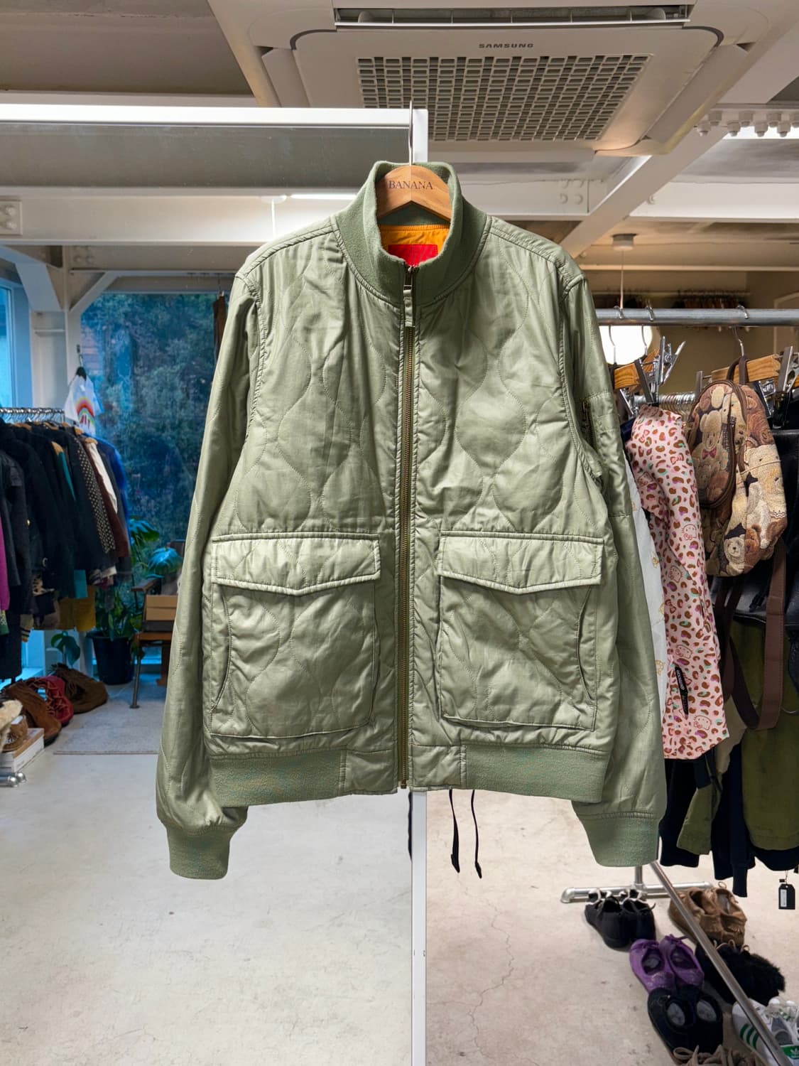 모시모 퀄팅 점퍼 상품이미지1