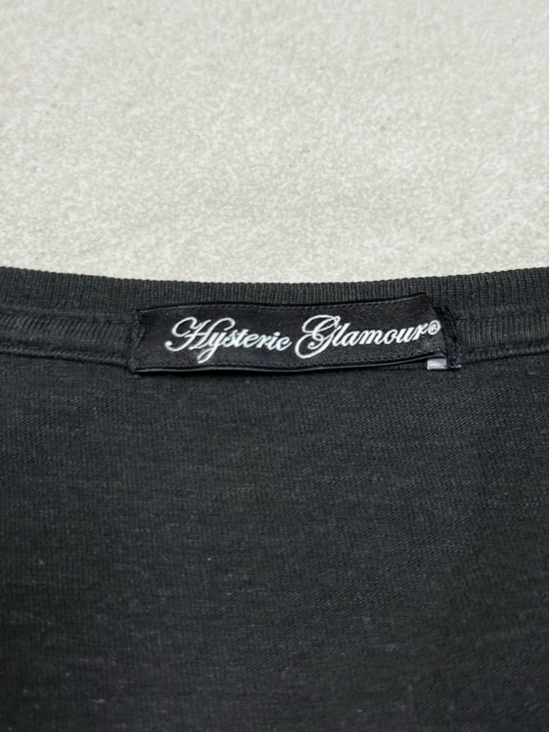 히스테릭 글래머 아카이브 미소 짓는 히스걸 롱슬리브 티셔츠 상품이미지2