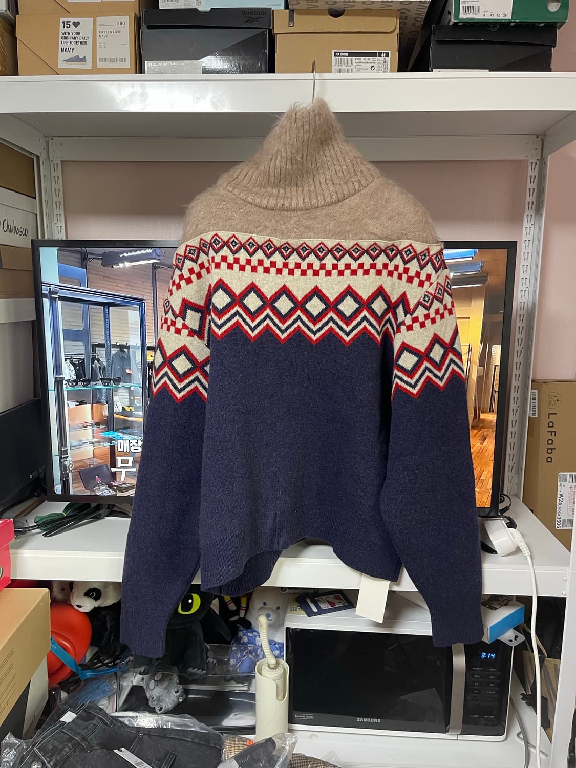 파세타즘 레이어드 노르딕 니트 상품이미지1