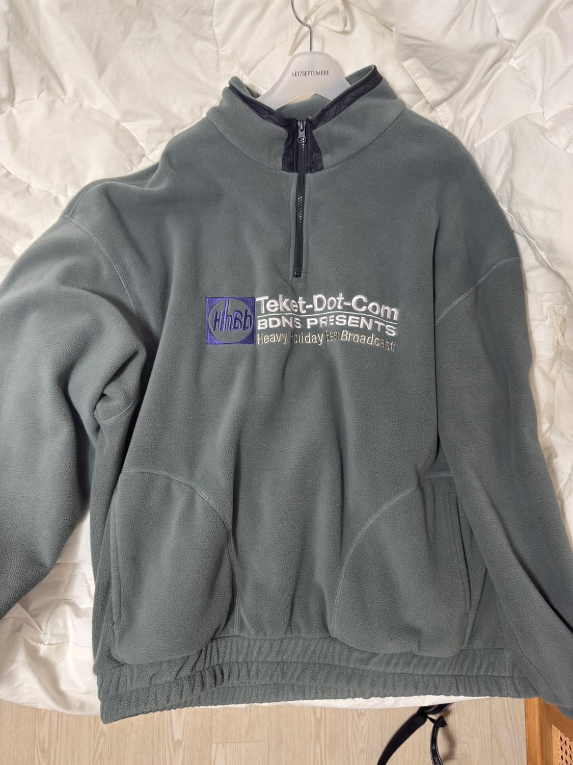 빠더너스 테켓 반집업 플리스 후리스 XL 상품이미지1