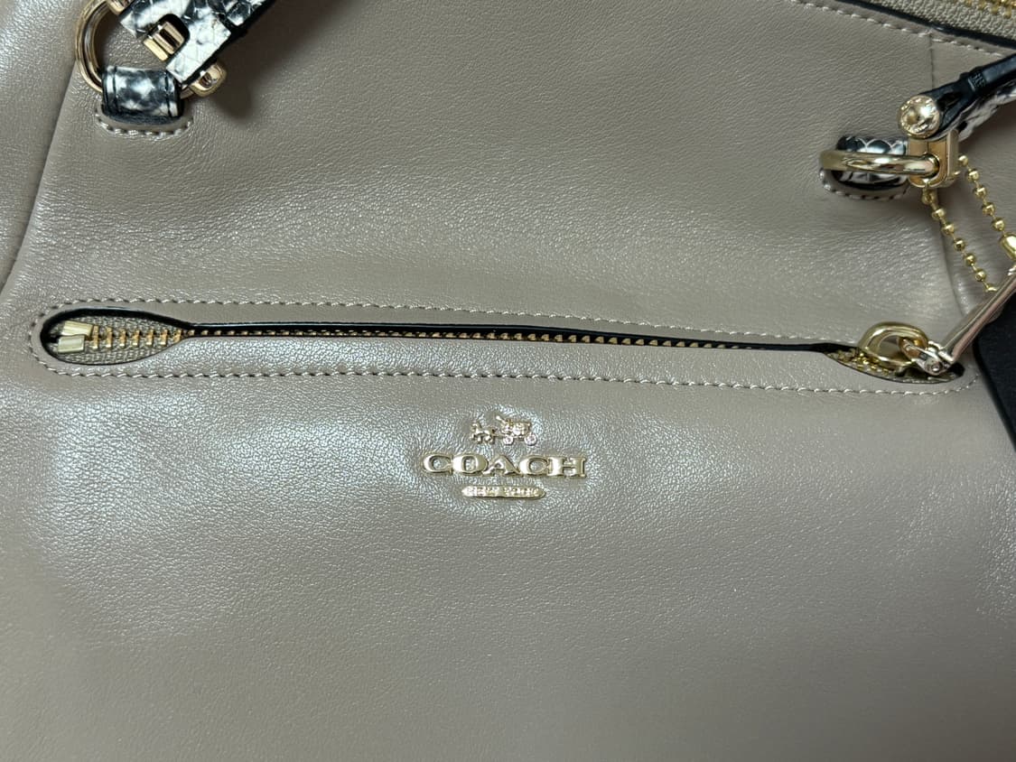코치 토트 크로스백 베이지 상품이미지3