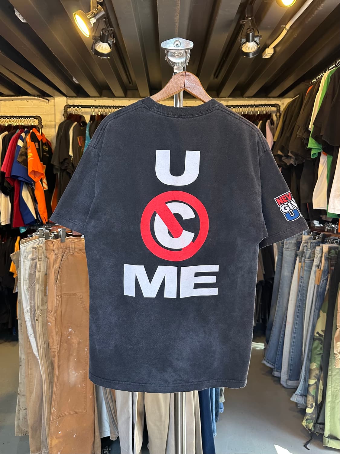 WWE 프로레슬러 존 시나 페이드 프린팅 티셔츠 상품이미지2