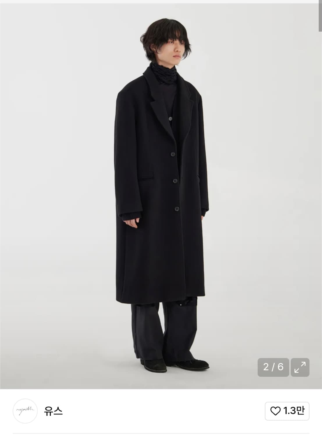 youth 유스 체스터필드 코트 L 상품이미지2