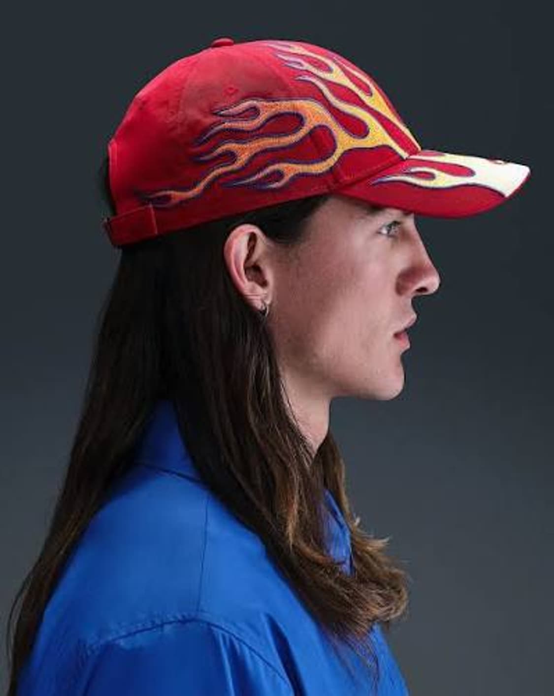 나이키 클럽 플레임 불꽃 스우시 볼캡 모자 레드 상품이미지5