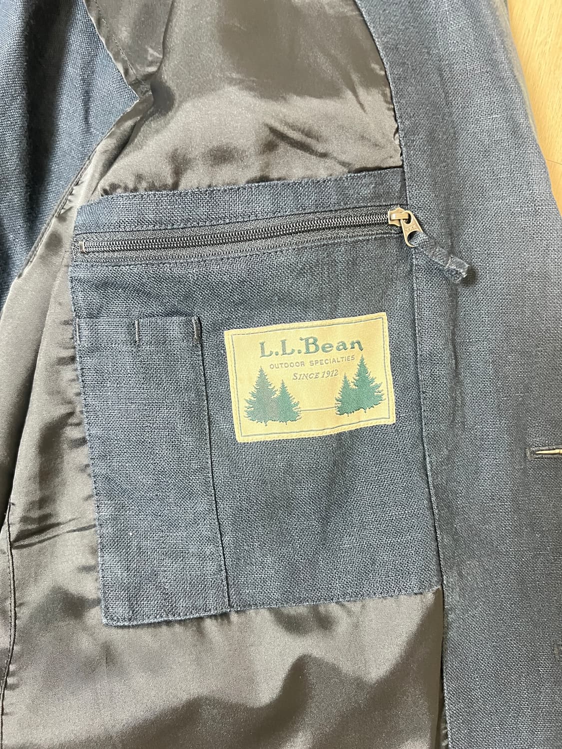 L.L.Bean 린넨 네이비자켓(100~105) 상품이미지4