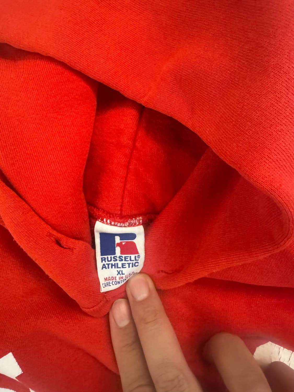 90’s Russell Athletics 후드티 xl 상품이미지3