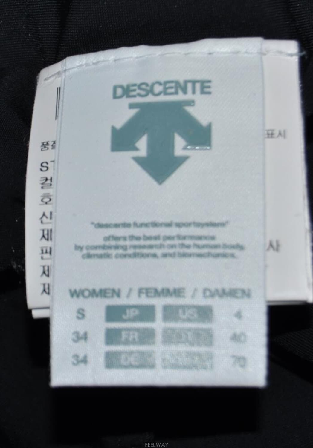 데상트/여성우븐투웨이레깅스숏팬츠(허리26) 상품이미지6