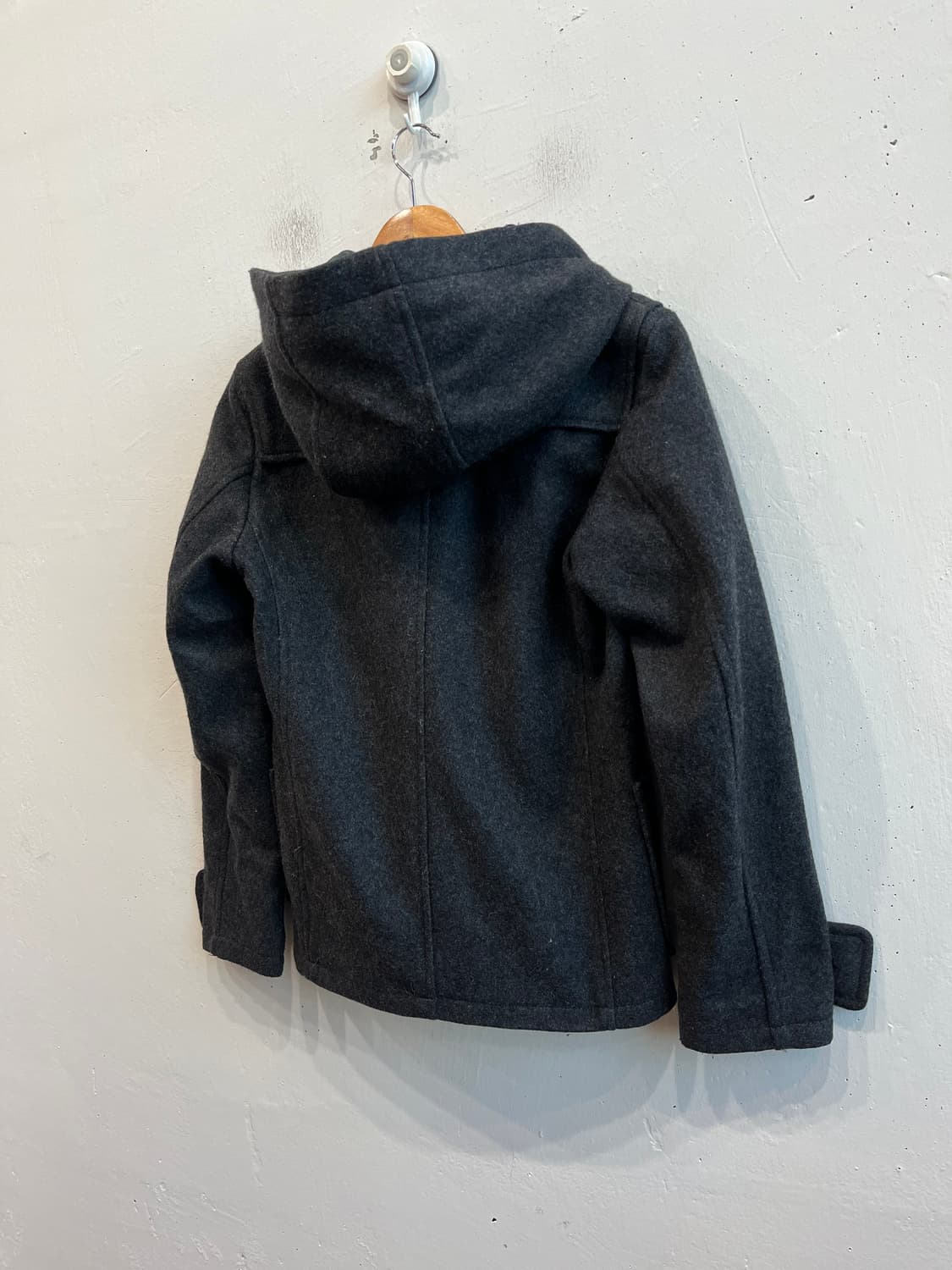 Made in JAPAN 울 더플 코트 상품이미지3