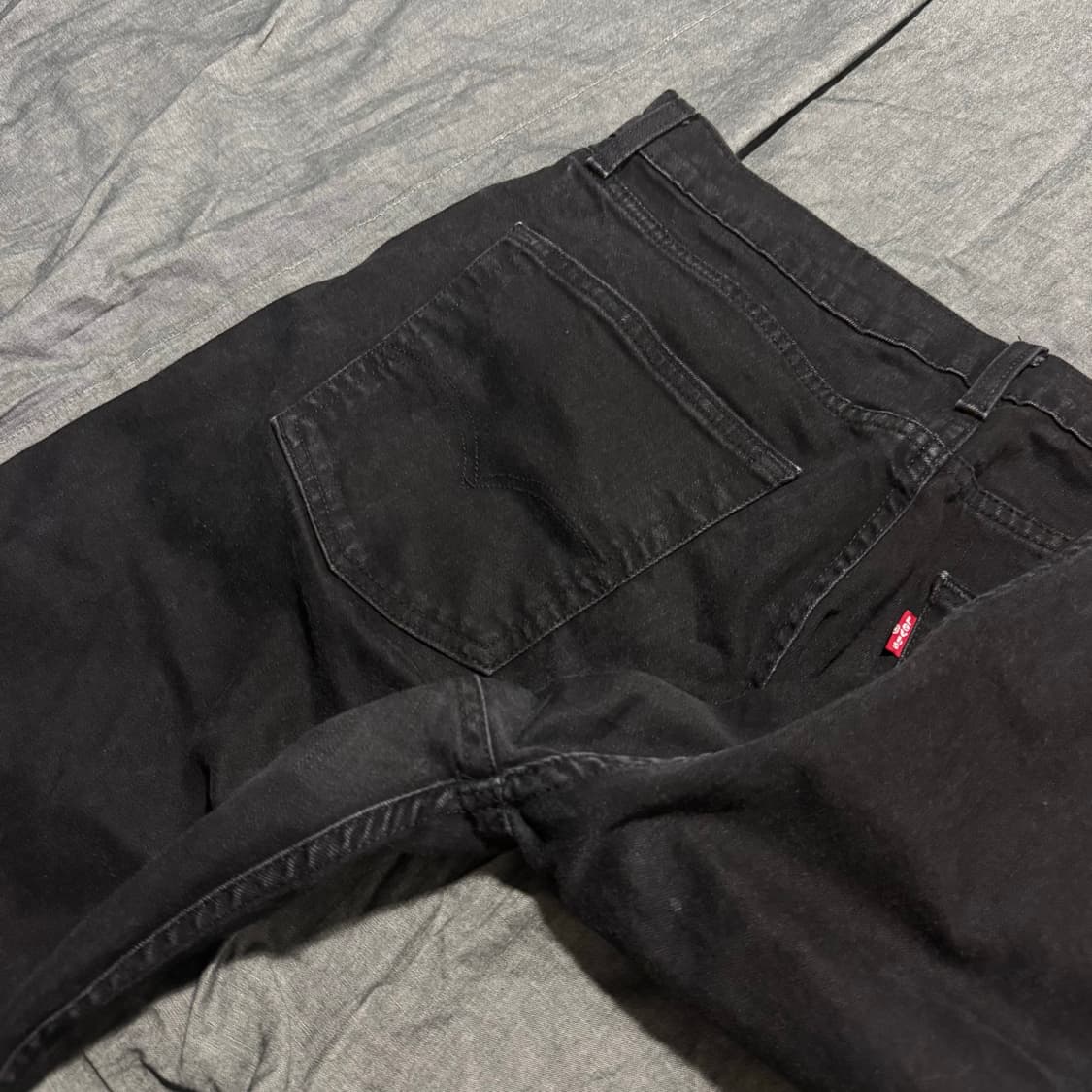 505 Black Denim Pants 상품이미지7