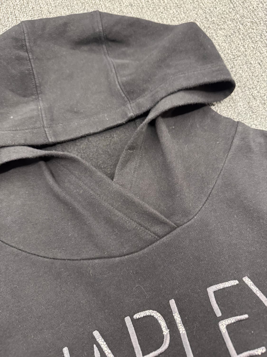 할리데이비슨 빈티지 여성 옆 트임 후드티 상품이미지4