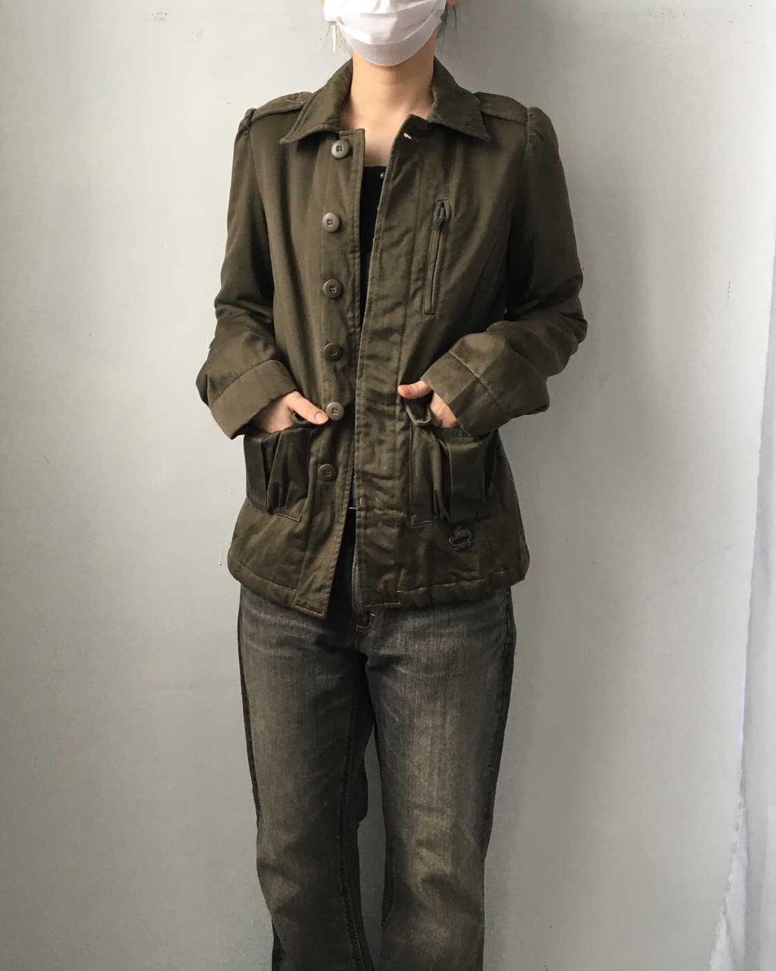 Diesel belted jacket 상품이미지6
