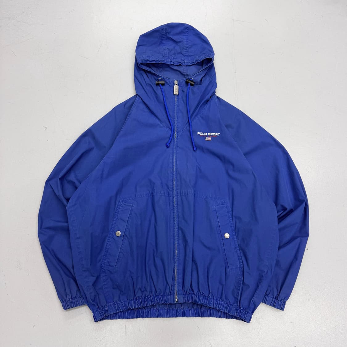 폴로 스포츠 90s 풀오버 하이넥 바람막이 자켓 상품이미지2