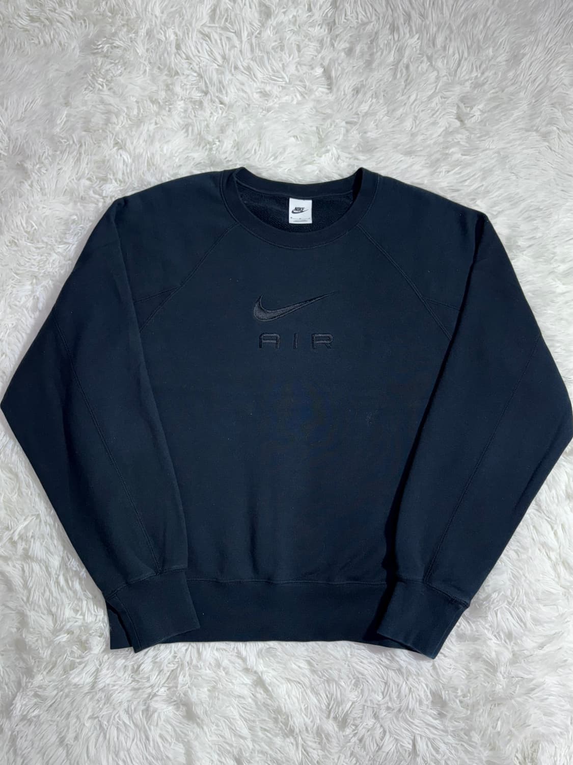 나이키 AIR 빅로고 블랙 맨투맨  상품이미지3