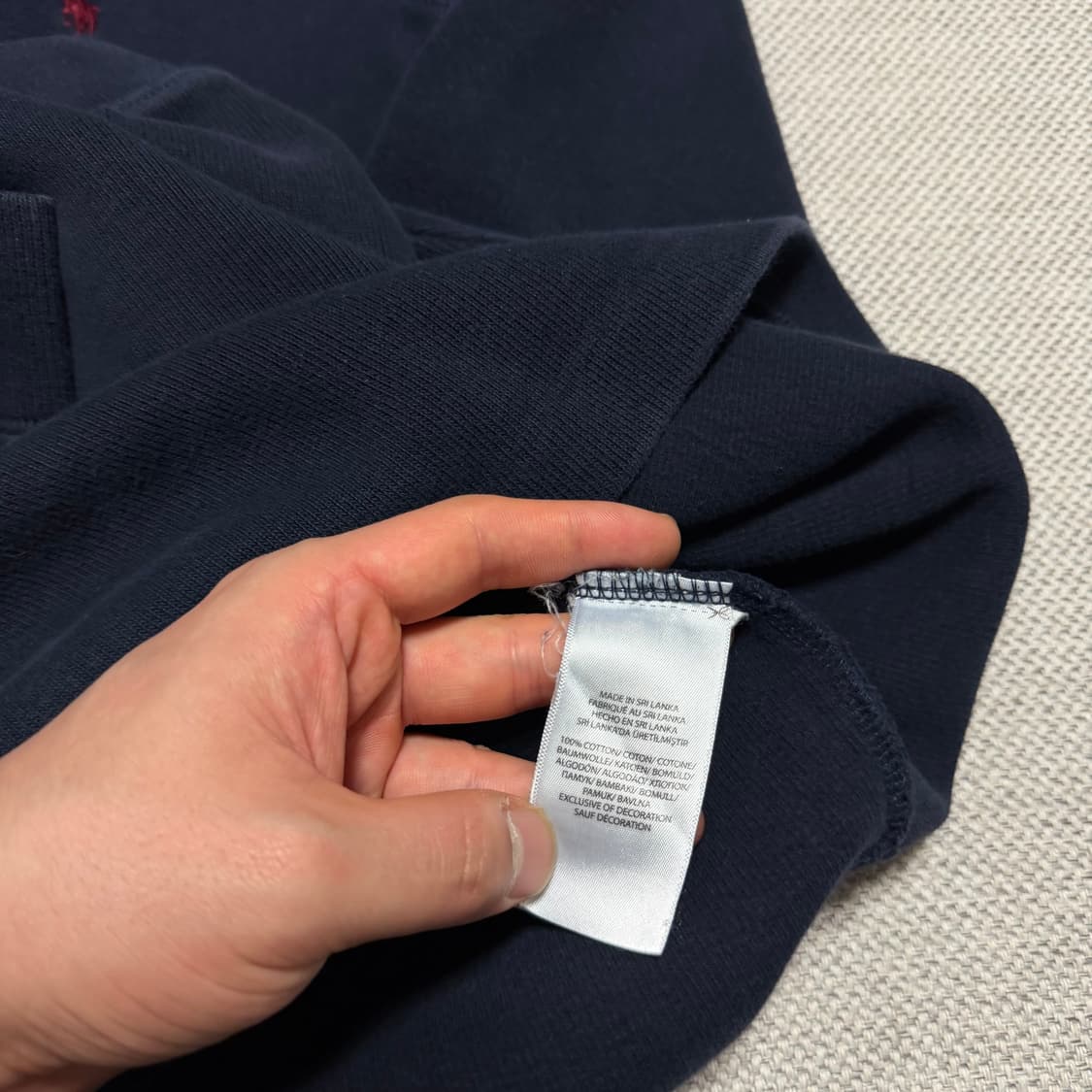 폴로 랄프로렌 하프집업 맨투맨 상품이미지3