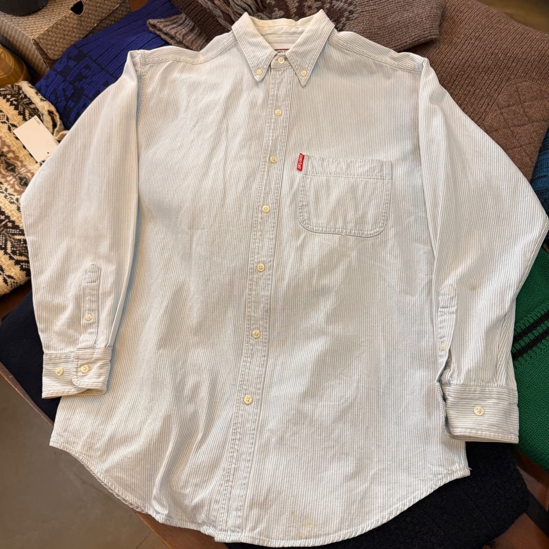 워너브라더스 루니 툰즈 스트라이프 셔츠 상품이미지2