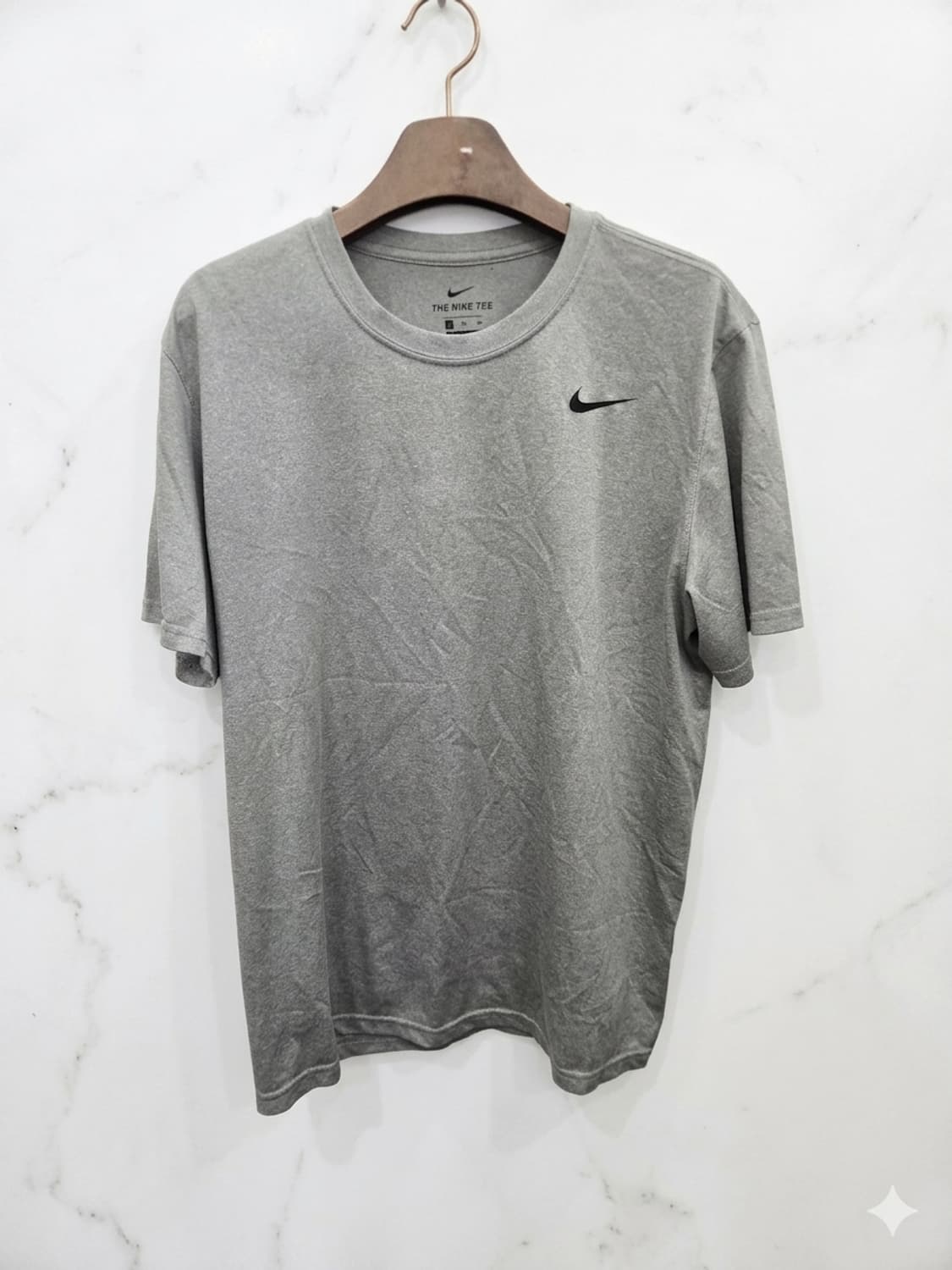105,XL )) NIKE 나이키 드라이핏 반팔티셔츠~ 그레이 색상~ 상품이미지1