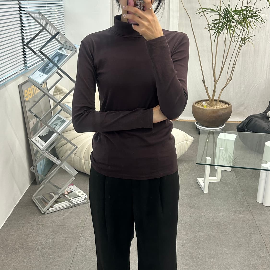 유니클로 목폴라  상품이미지1