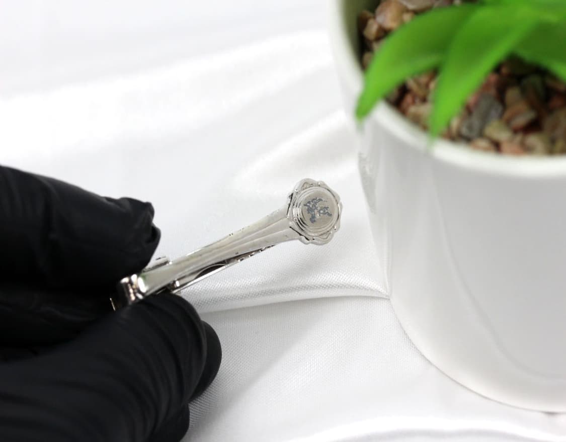 버버리 B+등급 5.1cm 남자 명품 넥타이핀 빈티지 상품이미지4