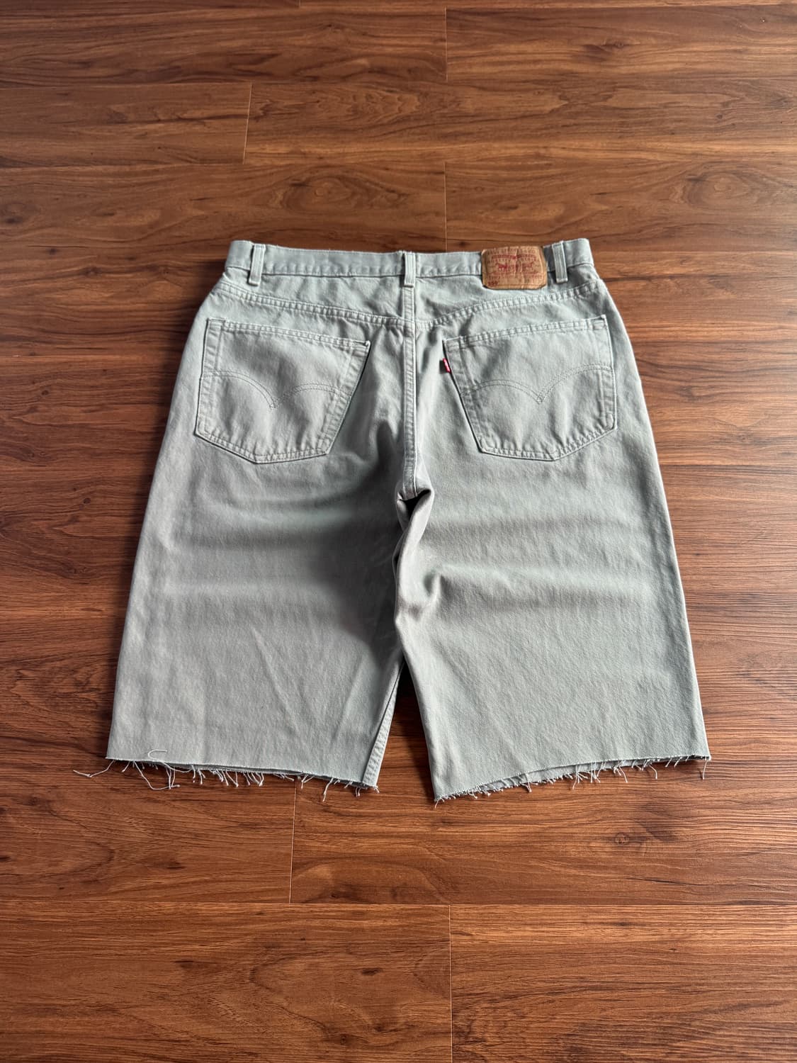 [38]90's 리바이스 550 Made In USA 컷오프 데님 쇼츠 상품이미지7