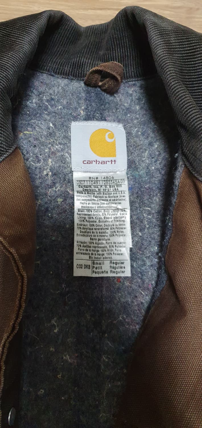 [s]칼하트 c02 DKB 샌드스톤 초어코트 미시건자켓 상품이미지4