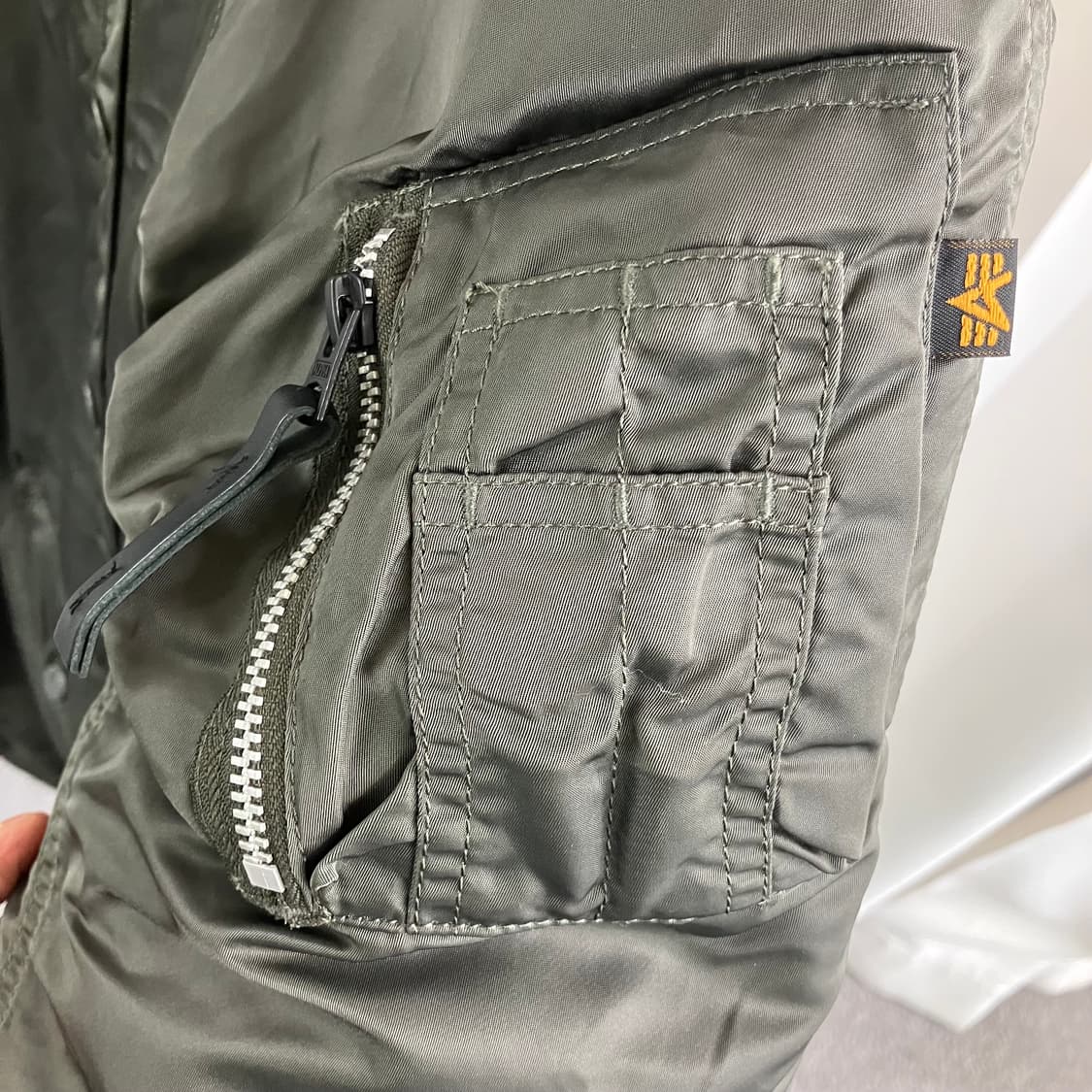 알파인더스트리 N3B 카키 파카 XL 상품이미지6