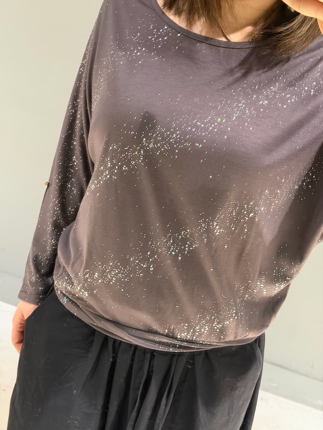 Gemstone star pattern long sleeve 상품이미지3