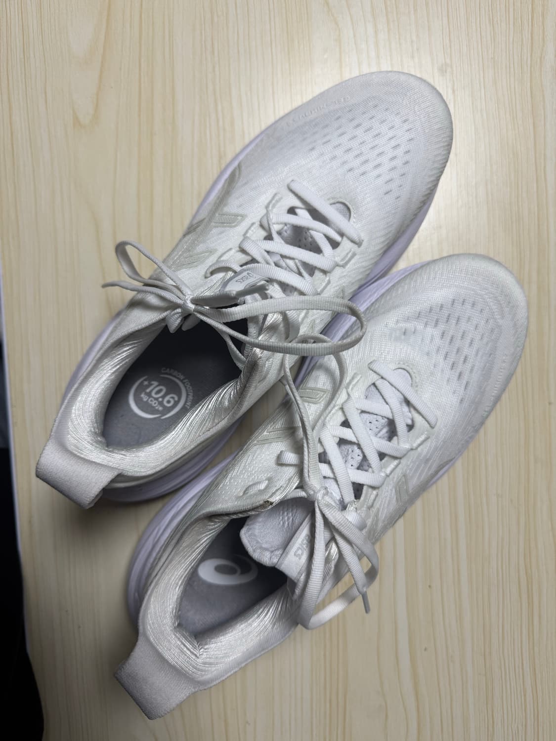 아식스 젤 님버스 27 화이트 265 상품이미지2