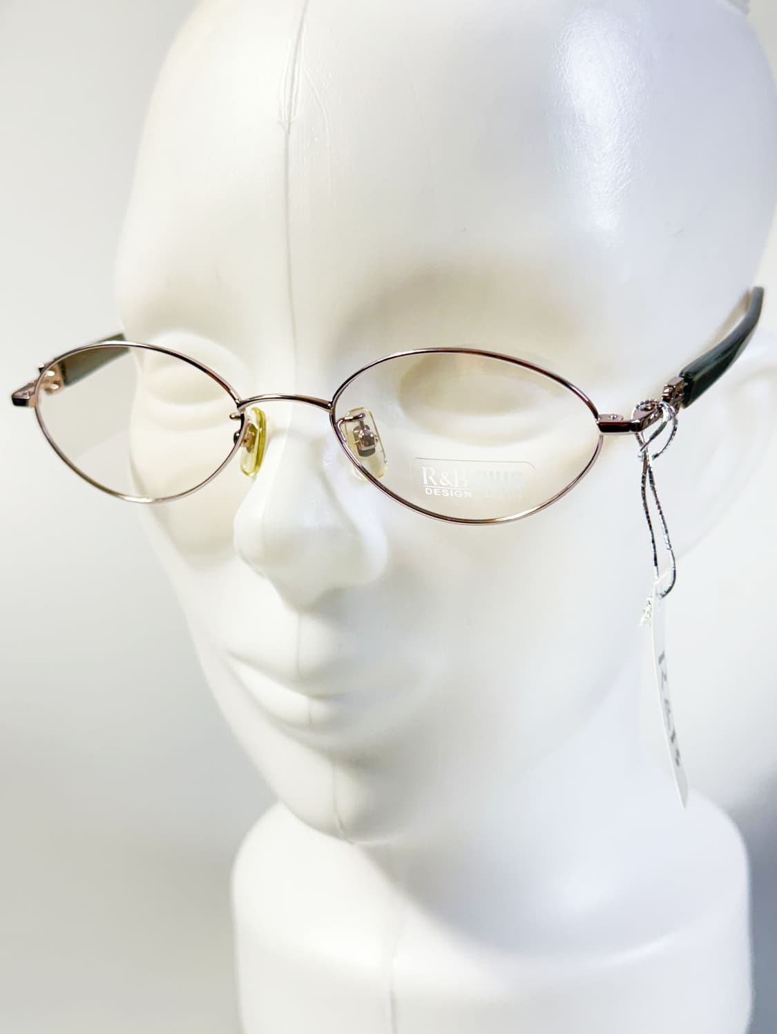 R&B EYEWEAR 골드 메탈 슬림 오벌 프레임 빈티지 안경 상품이미지8