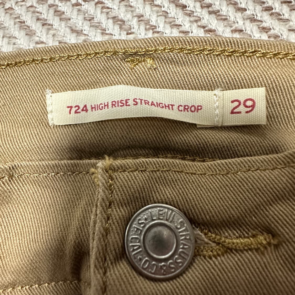 LEVI'S 724 whitetab work pants 상품이미지4