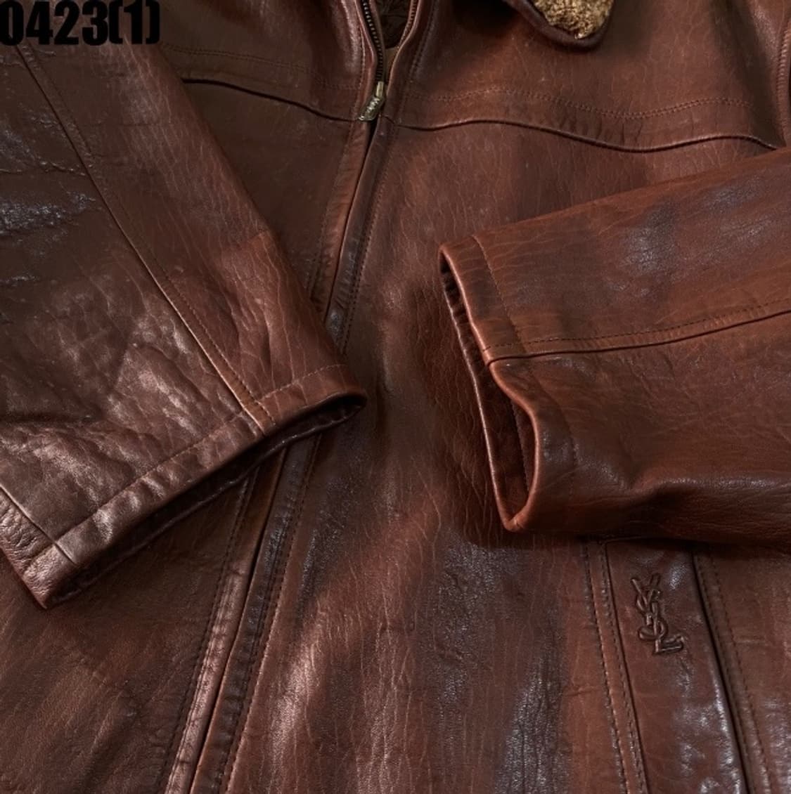 입생로랑 가죽자켓 상품이미지4