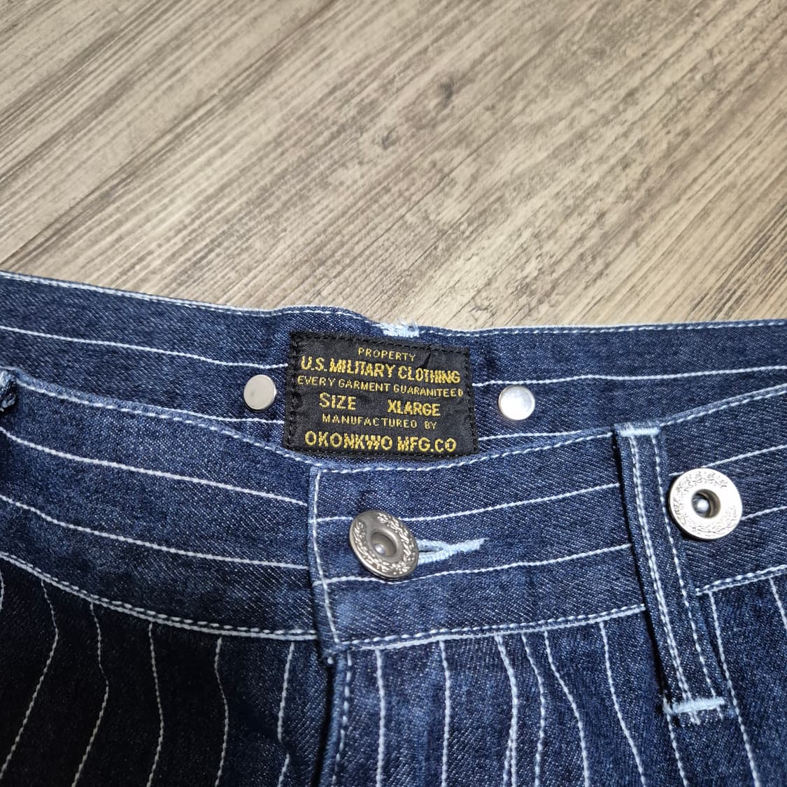 오콘쿼 히코리 데님 반바지 상품이미지3