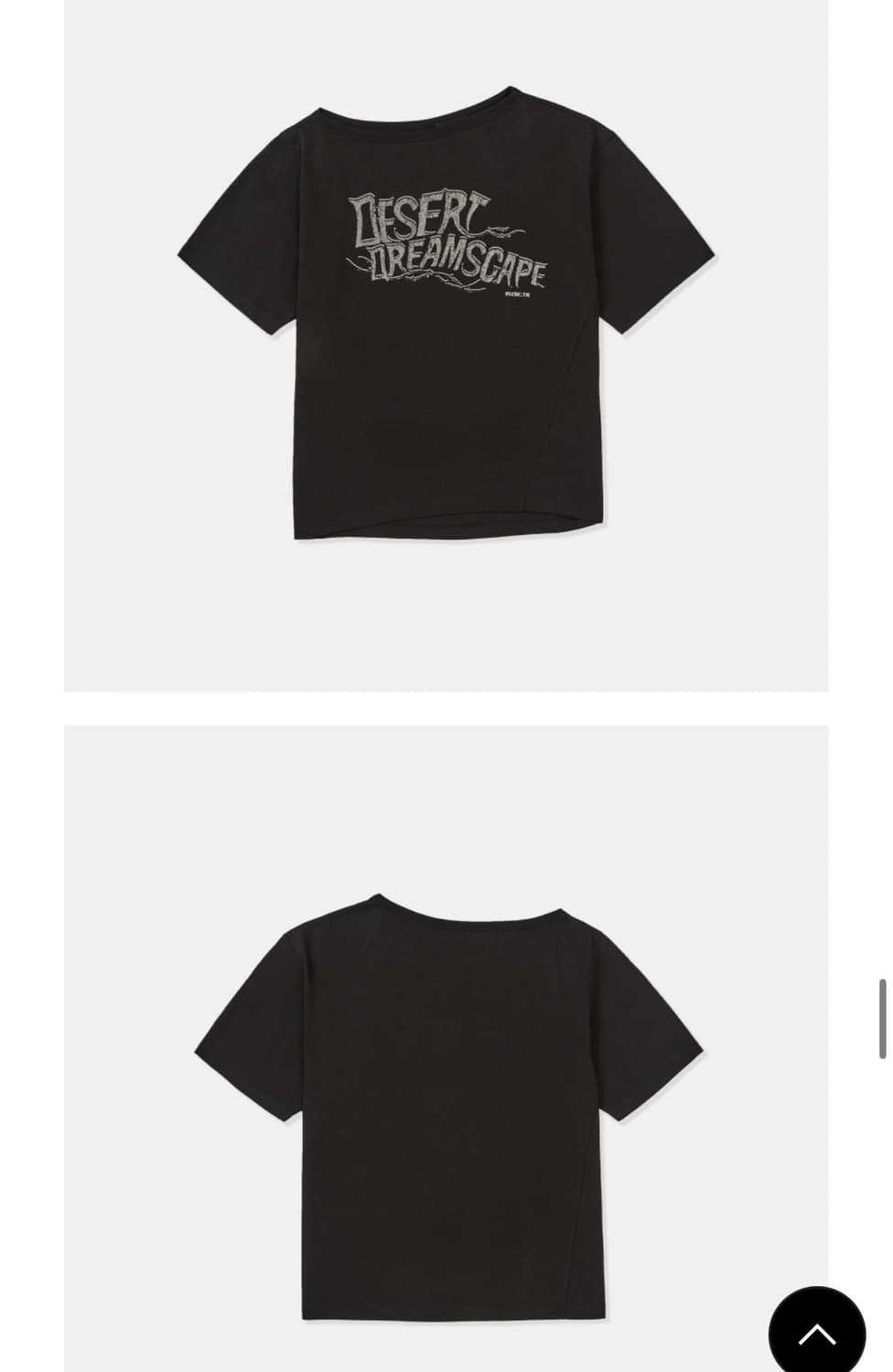 LCDC ASYMMETRIC PRINTED T-SHIRT 상품이미지3