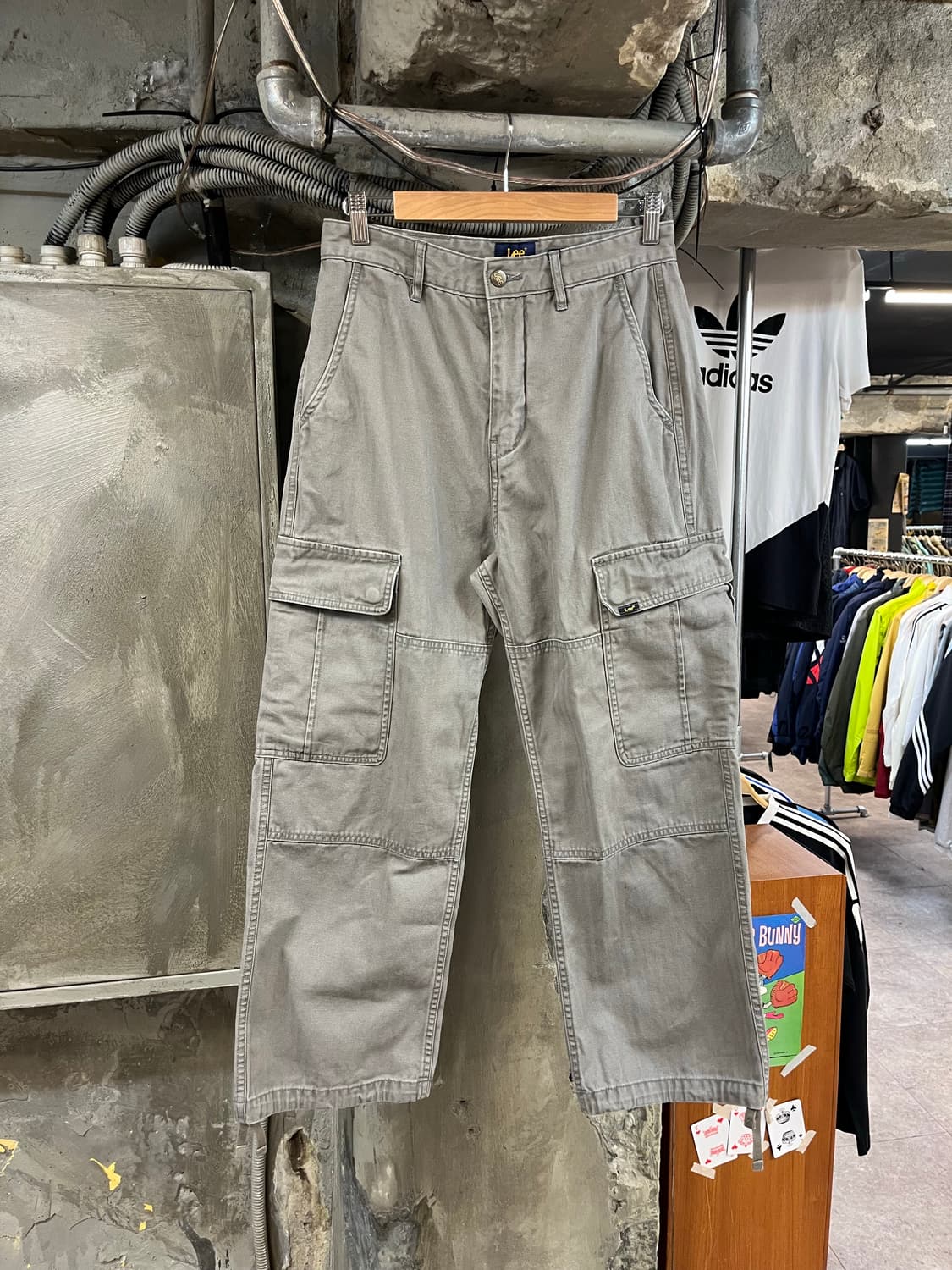 리 카고 팬츠 그레이 28 #csz2537  상품이미지1