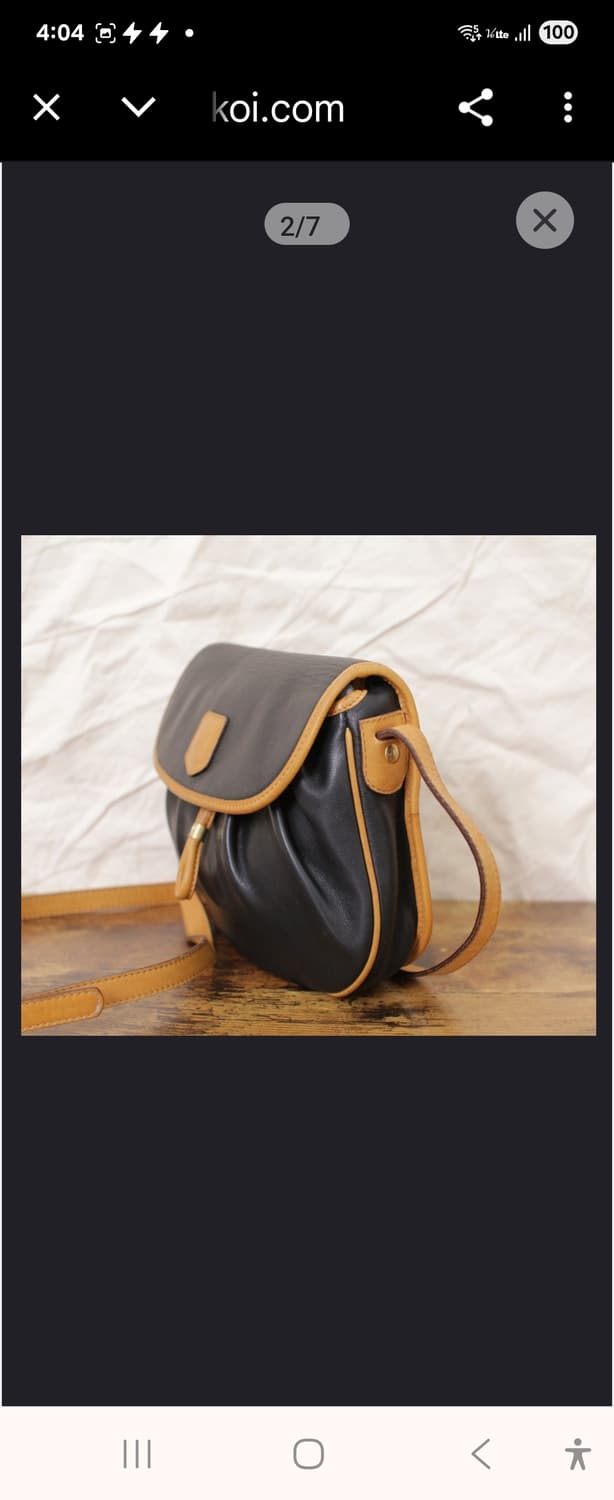 (정품)셀린느 크로스 가죽백 상품이미지2