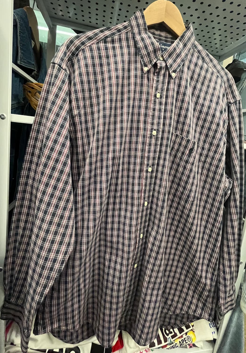 90s 폴로 랄프로렌 빅셔츠 상품이미지4