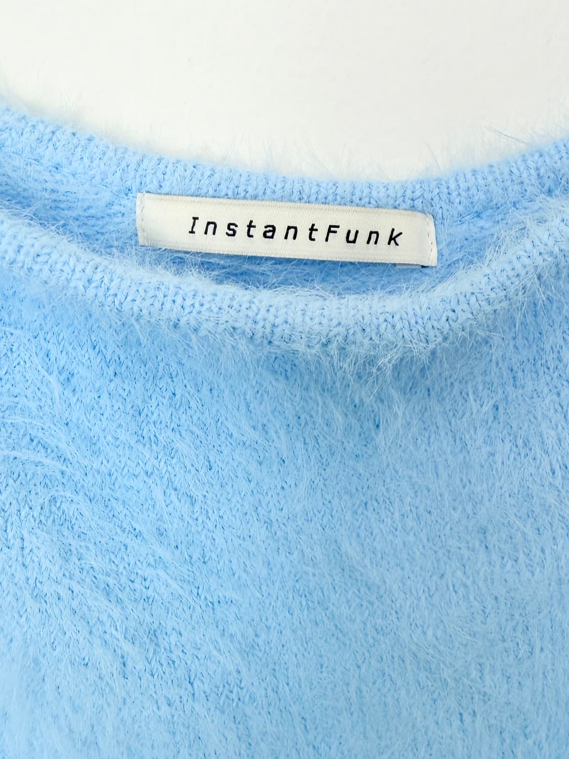 한정판 인스턴드펑크 원숄더 헤어리니트 상품이미지6