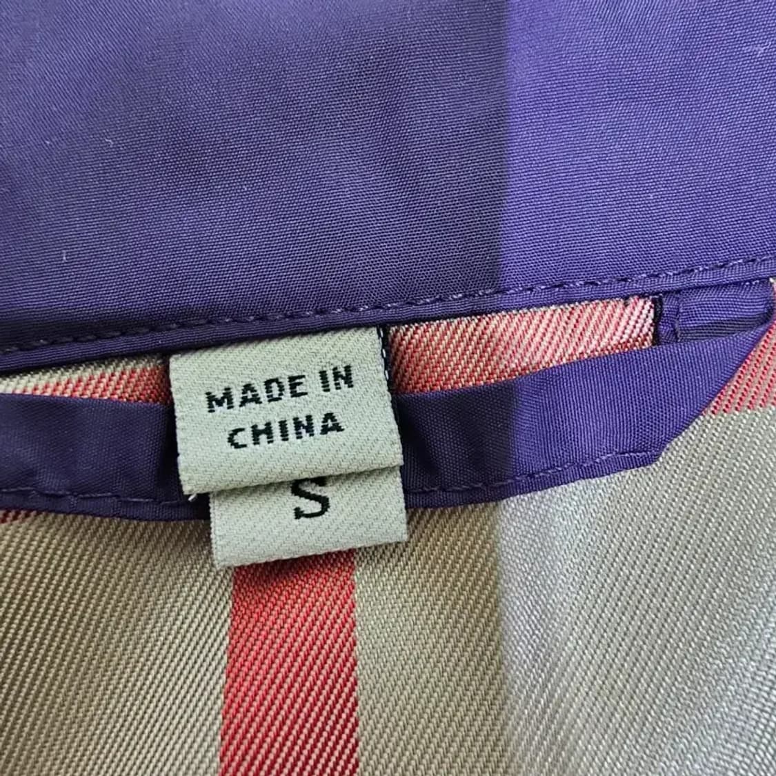 버버리 퍼플 바람막이 ~55 상품이미지10