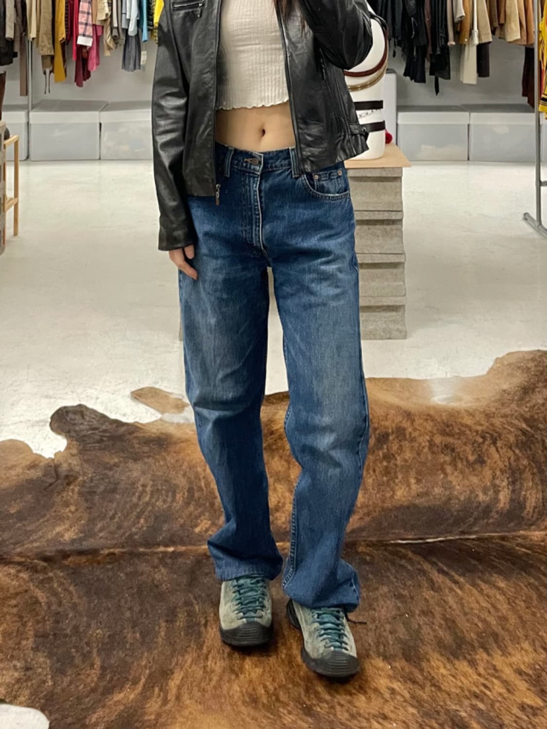 90's LEVI'S used look denim pants 리바이스 상품이미지1